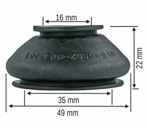 10x staubmanschette traggelenk - 10x,