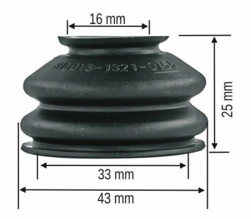 Stück spurstangenkopf gummi - stück,